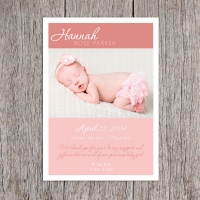 A6 - Flat Thank You Card