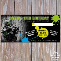 DL 17th Birthday Invitation