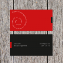 Business Cards 90 x 45mm