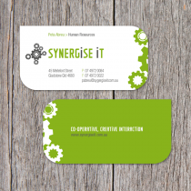 Business Cards 90 x 45mm with diecut corners