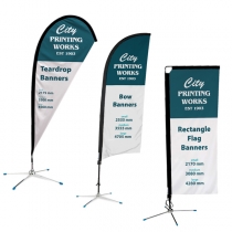 Banners - Teardrop Flag & Rectangle