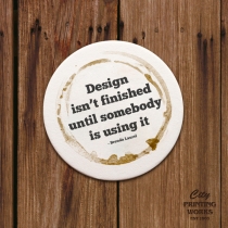 Drink Coasters - Round & Square (with rounded corners)
