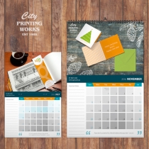 Calendars - A5 Saddle Stitch and A4 Spiral Bound