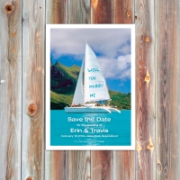 A6 Save the Date Announcement